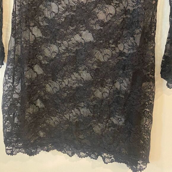 Lace Lingerie Midi Dress Cover Up - Picture 3 of 3